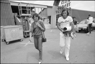 Princess Caroline of Monaco and Guillermo Vilas, 1982.