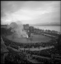 Sechselaeuten in Zurich, 1942.