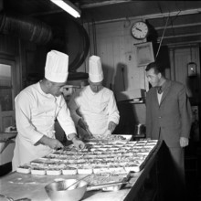Swissair Cooks, 1960.