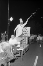 Spiel ohne Grenzen in Arth-Goldau; Spaghetti battle 1969.
