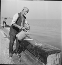 Washing at the Lake Constanze, 1941.