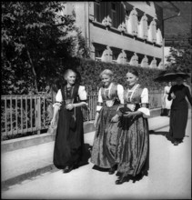 Religious festival in Appenzell, 1941.