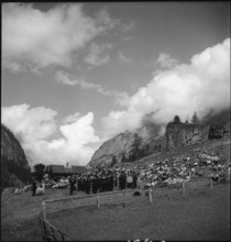 Gasternpredigt, sermon in the Gastern valley, 1941.