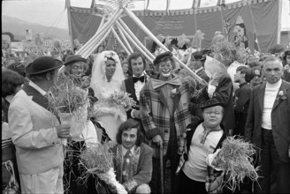 Fredy Knie Jr. marries Mary-Jose Gallant, 1972.