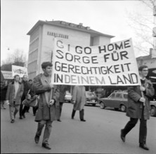 Protest against war in Vietnam; 1976.