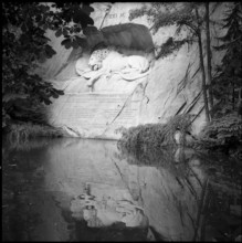 Lowendenkmal Lucerne 1953.