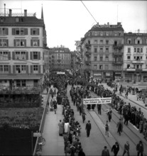 May Day rallies in Zurich 1943.