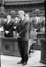 Roger Bonvin, newly elected federal councillor; 1962.
