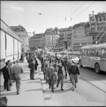 Demonstrator; Easter march 1963.