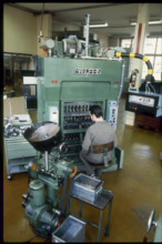 Swiss munitions factory Thun 1980.