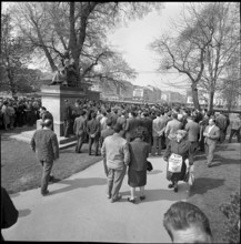 Protest against death penalty; Execution of a spanish communist leader; 1963.