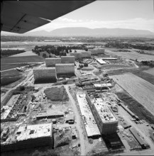 CERN Building site at Meyrin 1962.