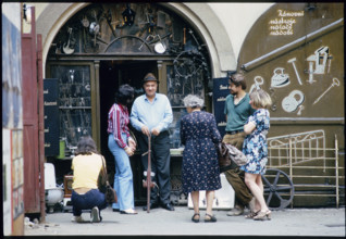 Prag: junk dealer, 1974.