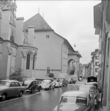 Rathaus at Rathausgasse  Berne 1956.