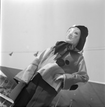 Children's carnival on the ice rink, Lausanne 1948.
