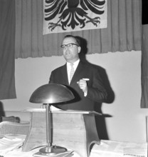 Ettore Tenchio at Party Conference, 1961.