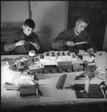Male Teenagers in Institution for Difficult Children, 1944.