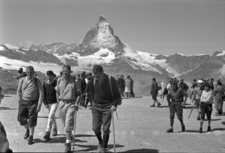 Robert McNamara's vacation in Zermatt, 1964.