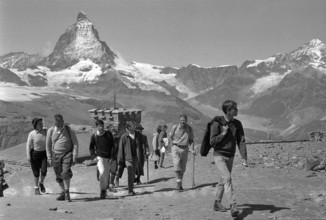 Robert McNamara's vacation in Zermatt, 1964.