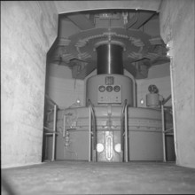 Kaplan-turbine in Wildegg-Brugg power station 1952.