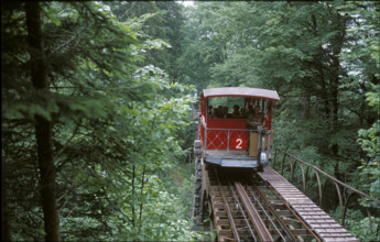 The Giessbach cable railway  1985.