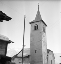 Church of Valais village Albinen; 1941.