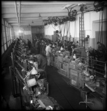Lathe workplace, Horgen 1949.