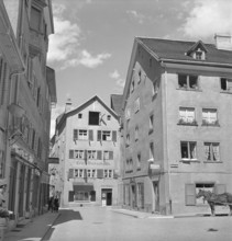 Chur: Martinsplatz and Reichsgasse; 1940.
