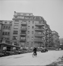 Lausanne, Avenue Longeraie; 1954.