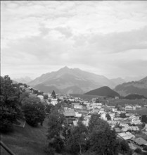 Leysin altitude health resort 1949.