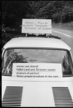 Conservation campaign in the Maggia valley, 1971.