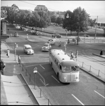 Alpenquai beim Bellevue, 1952.