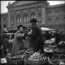 Zibelemarit, Bern 1952.