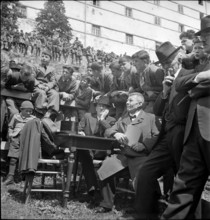 Voters meeting Disentis 1941.