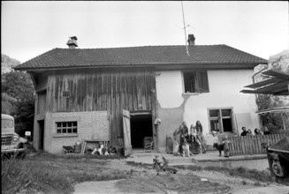 Toni Vescoli und Familie, 1971.
