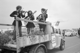 Jubilee of the Swiss library, Airport Kloten 1970.