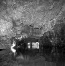 The subterranean lakes of Saint Leonard were discovered in 1943, made accessible 1949 and have