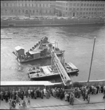 Reconstruction Work at the Limmatquai, 1950.