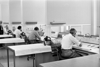 SBB new automatic train protection, ATP, control; Lucerne 1969.