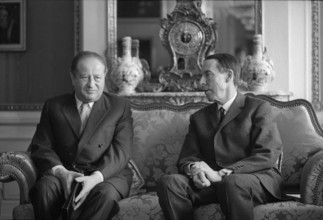 Bruno Kreisky; Hans-Peter Tschudi; 1970.