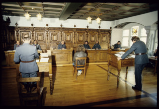 Conscentious Objector in division court, Wil 1984.