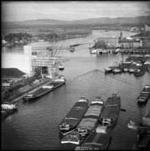 Rhine Harbour Basel, 1963.