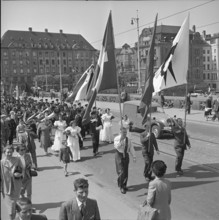 May Day demonstration in Basel 1952.