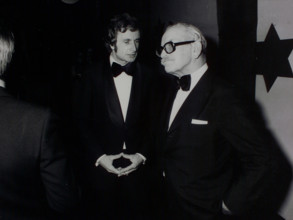Sports man-woman of the year 1974: Rolf Blattler and Edy Nageli.