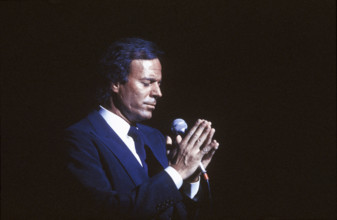 Julio Iglesias in Hamburg 1984.