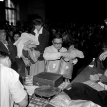 Cernier, auction of Joanne Ortiz Patino's wardrobe; 1958.