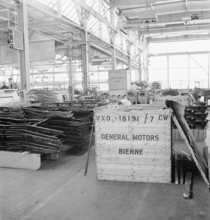 Laydown, stock; General Motors 1946.