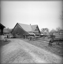 Kirchberg, auction at a farm, 1965.