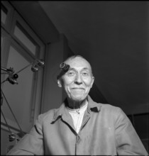 Watchmaker at Longines, around 1965.