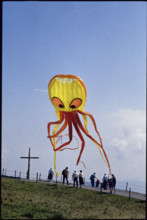 Giant kite on the Rigi 1991.